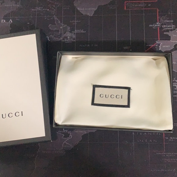 Kingsnake print GG Supreme card case - Picture 2 of 4